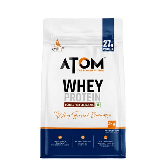 As-it-is ATOM WHEY PROTEIN 2 Kg (27g)