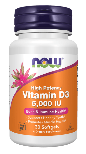 NOW VITAMIN D3 10000 IU