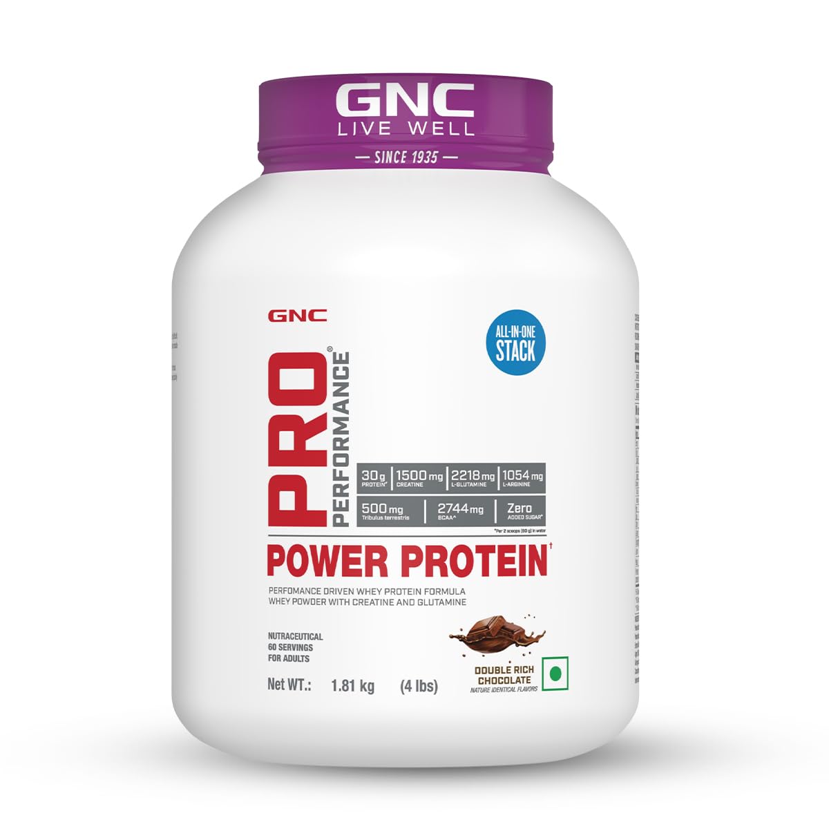 GNC Pro Performance Power Protein | Double Rich Chocolate